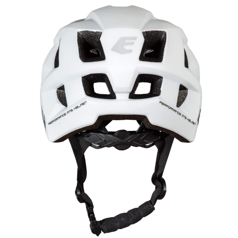 Bonaigua EASSUN MTB-Helm mit Visier, sehr Leicht und Belüftet, Weiß