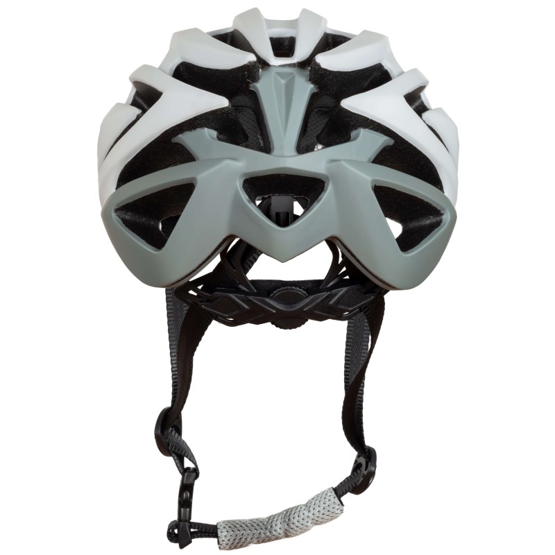 Marmolada II EASSUN Fahrradhelm, Sehr Leicht, Belüftet und Leicht, Weiß und Grau