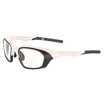 Gafas Deportivas GraduadasFit RX EASSUN con Montura Blanca Brillante y Aros Negros