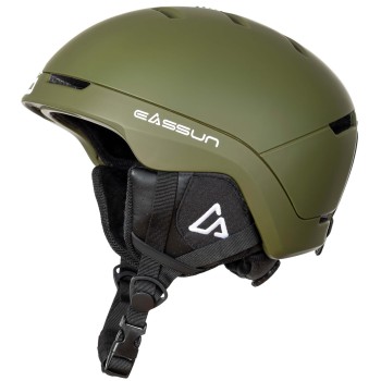 Adult Ski/Snow Helmet Patriot EASSUN, Very Lightweight, Durable with Ventilation System in Green Olive
