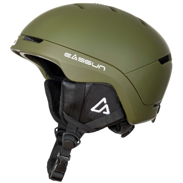 Casco de Esquí/Snow para Adulto Patriot EASSUN, Muy Ligero, Resistente con Sistema de Ventilación en Color Verde Oliva