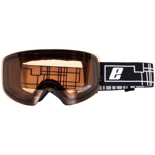 Adult Ski/Snow Goggles Xenon EASSUN, Photochromic, Anti-Fog and Highly Flexible with Black Frame