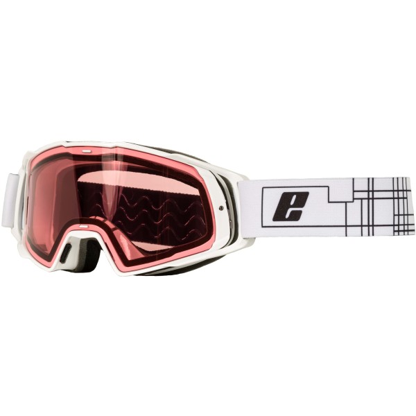 Adult Ski/Snow Goggles Wolf EASSUN, Photochromic and Anti-Fogging  and White Frame