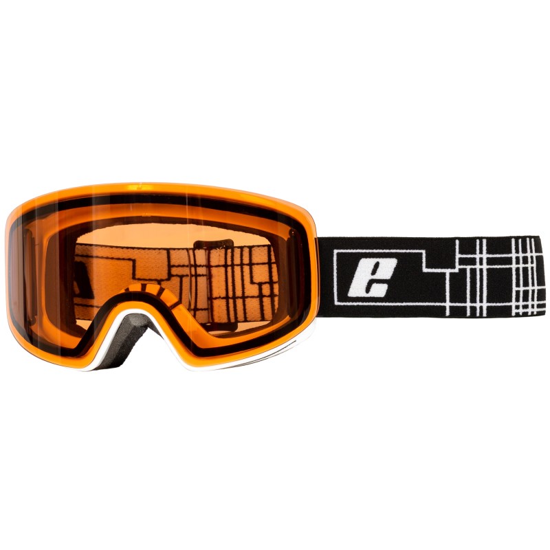 Adult Ski/Snow Goggles Xenon EASSUN, Photochromic, Anti-Fog and Highly Flexible with White Frame
