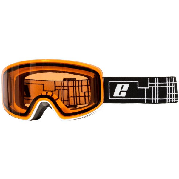 Adult Ski/Snow Goggles Xenon EASSUN, Photochromic, Anti-Fog and Highly Flexible with White Frame