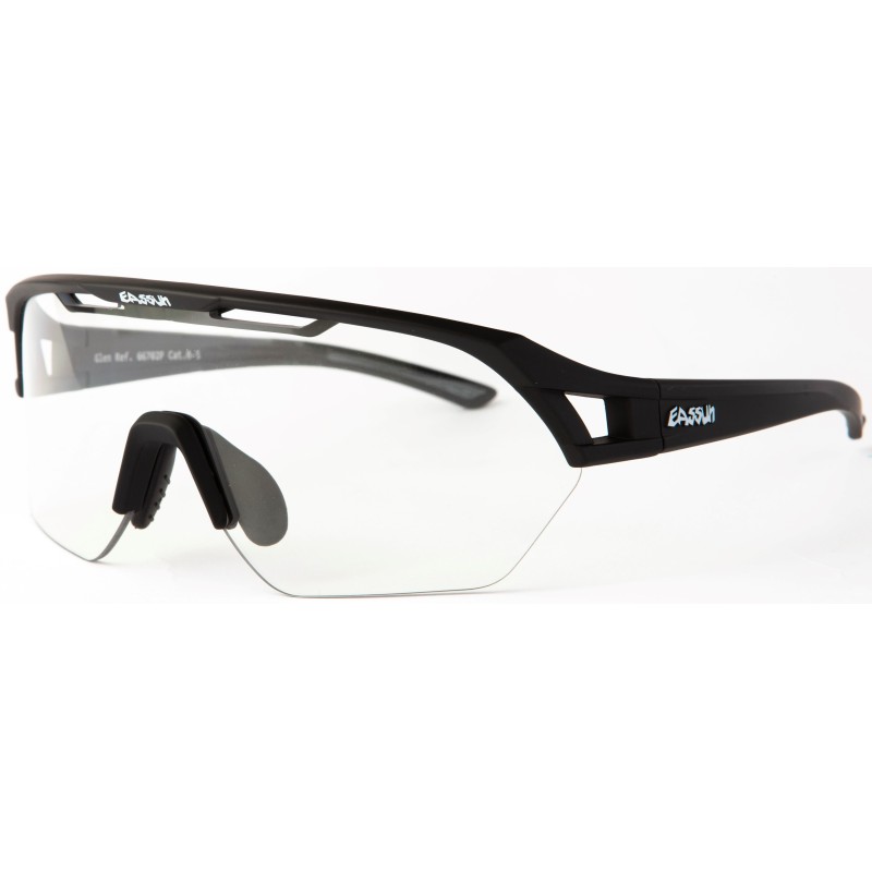 Lunettes de Soleil de Cyclisme et Running Glen EASSUN, Photochromiques, Antidérapantes, Ajustables avec Système de Ventilation