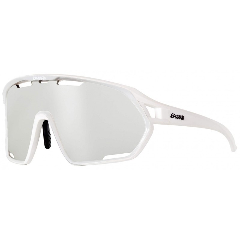 Gafas de Ciclismo Paradiso EASSUN, Fotocromáticas, Antideslizantes y Ajustables con Sistema de Ventilación y Montura Negra Mate