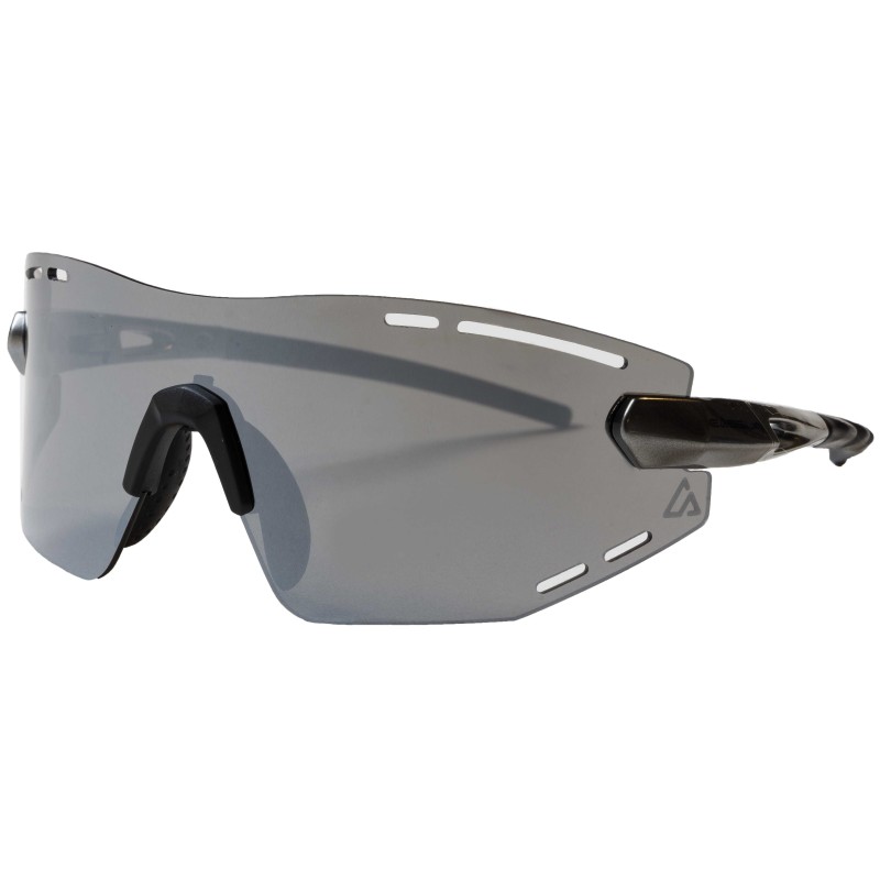 Laufbrille Armour EASSUN, CAT 3 Sonnenschutz, Verstellbar und Leicht, Schwarz und Gold