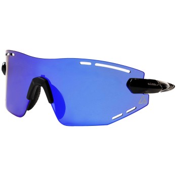 Paddle Tennis Glasses Armour EASSUN, CAT 3 Solar Lens, Adjustable and Lightweight, Black Frame and Blue Lens