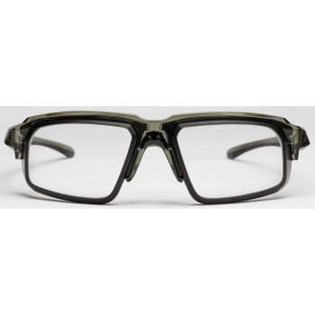 Gafas Deportivas Graduadas Hit RX EASSUN, Montura Gris Claro y Aros Negros