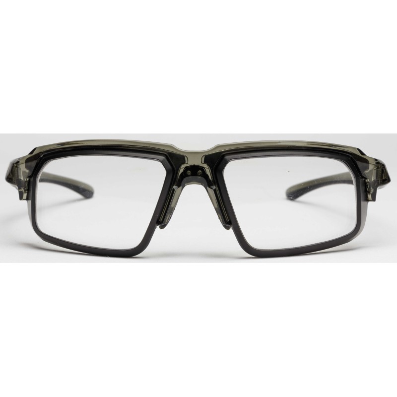 Sports Glasses Hit RX EASSUN Adjustable and Graduable, Clear Grey Frame and Black Rims