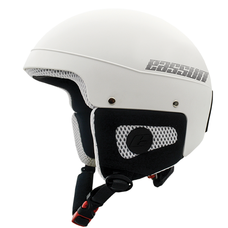 Adult Ski/Snow Helmet Basic 6 EASSUN, Matt White, Adjustable and Air Conditioned
