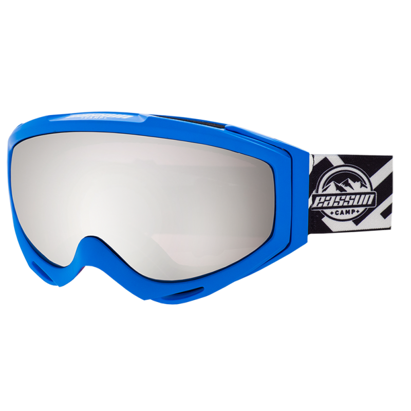 Camp EASSUN Kinder Ski-/Snowbrille, Solar CAT 3 und Verstellbar, Schwarz