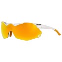 Avalon EASSUN Laufbrille, Sonnenbrille CAT 3, Verstellbar und Anti-Rutsch, Weiß und Rot