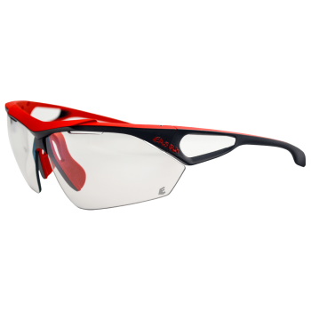 Athletic Monster EASSUN Sunglasses, Photochromic with Black and Red Frame