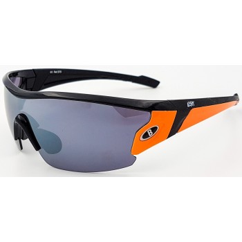Willow EASSUN Multisport Sunglasses, CAT 3, Unisex and Orange and Black Frame