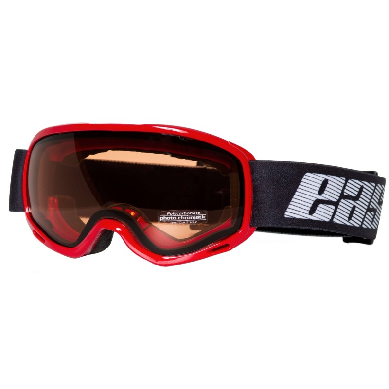 Kids' Ski/Snow Goggles, Photochromic and Lightweight with Metallic Pink Frame