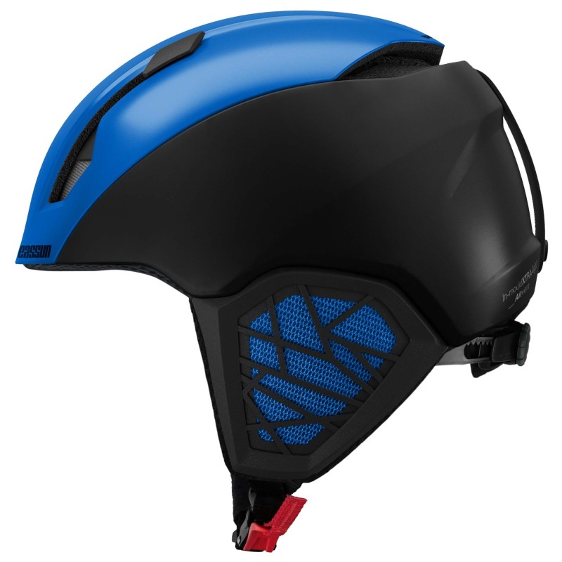 Adult Ski/Snow Helmet Powder EASSUN, Matt Orange, Very Light and Durable with Ventilation System